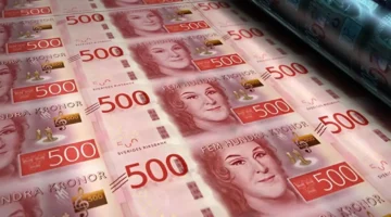 تراجع حاد في قيمة الكرون السويدي أمام الدولار واليورو بسب تداعيات الحرب في إيران